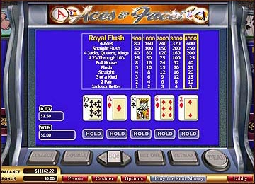 SupaJax Progressive Video Poker